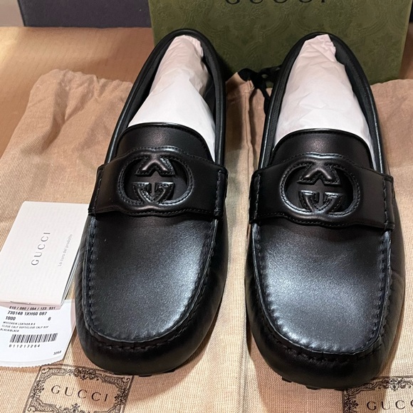 Authentic Gucci Interlocking G Driver size 8 G / 8.5 US - Picture 2 of 11